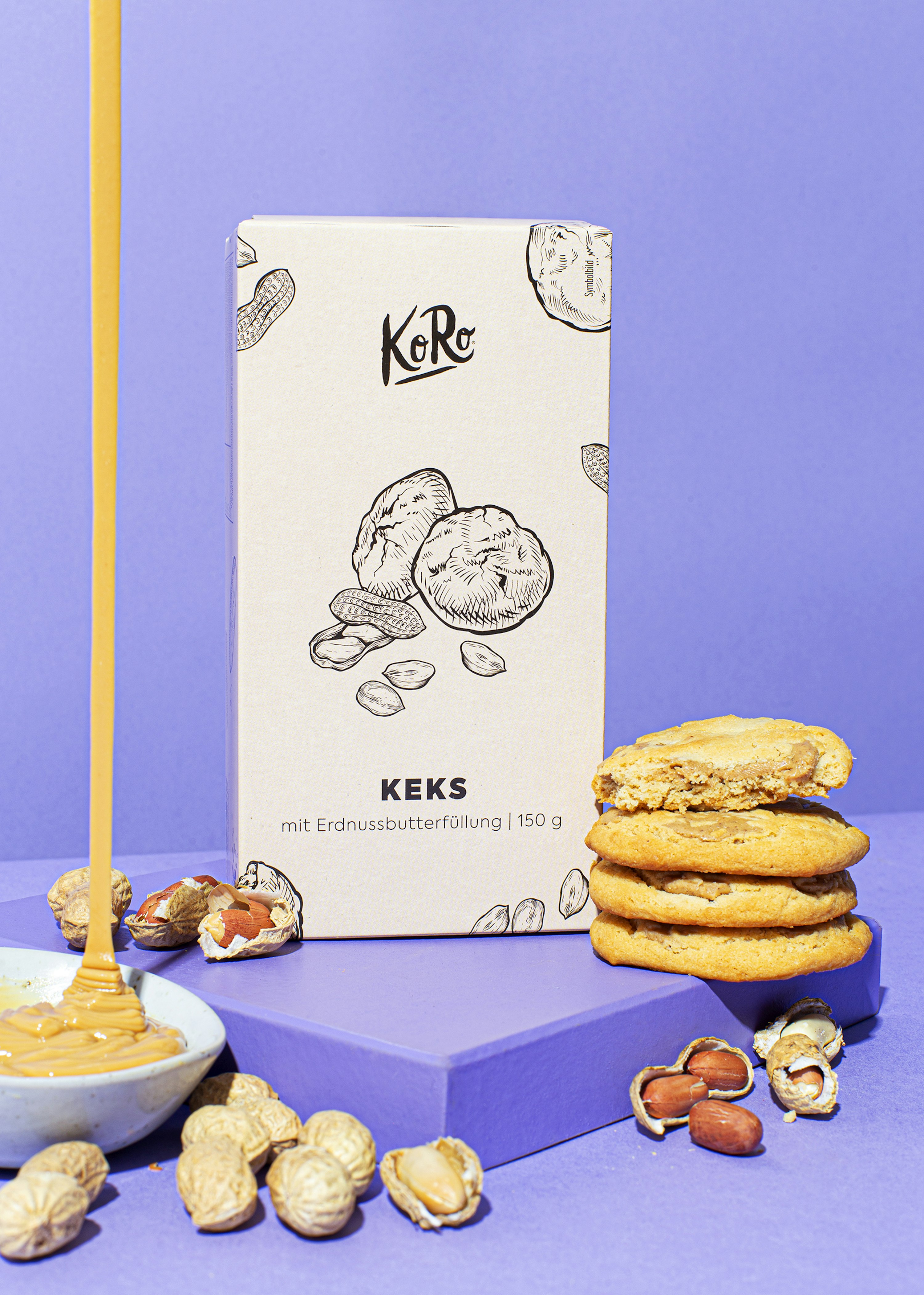 Bio Nut Butter Cups Salted Peanut kaufen KoRo Austria